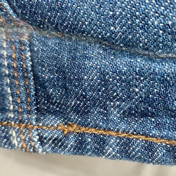 MEN’S LEVI STRAUSS & CO LEVI’S SLIM STRAIGHT 514 BLUE DENIM JEANS SZ W 30/L30 - Picture 10 of 14